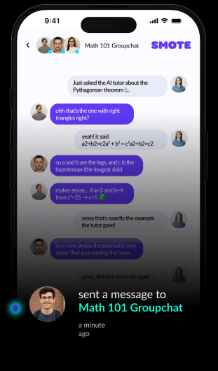 Chat with classmates